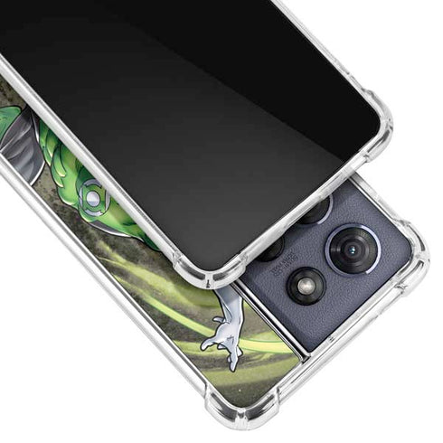 DC Comics Green Lantern Super Punch Moto G Power 5G (2025) Clear Case